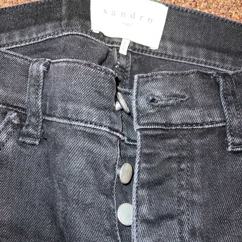 Sandro Destroyed Jeans - image 2